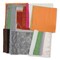 Hygloss Fabric Squares - 12" x 12", Assorted Colors, Package of 36